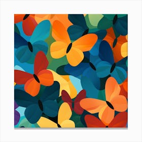 Colorful Butterflies 33 Canvas Print