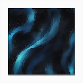 Blue Water Canvas Print