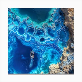 Blue Lagoon Canvas Print