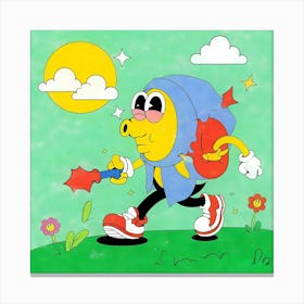 Mr Pig Canvas Print