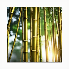 Bamboo Stock Videos & Royalty-Free Footage Canvas Print