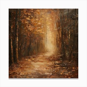 Autumn Path 2 Canvas Print