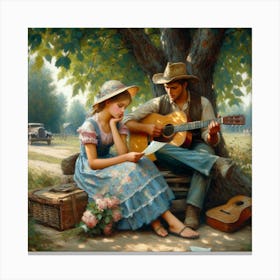 Love Song Canvas Print