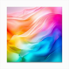 Colorful Brightness Colors Vibrant Pastel Power Gradient Vivid Luminous Radiant Bright S (14) Canvas Print