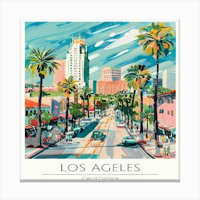 Los Angeles Canvas Print