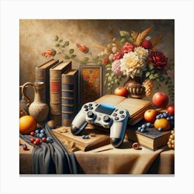 Ps4 classic Canvas Print