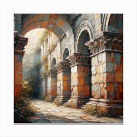 Arches And Arches Canvas Print