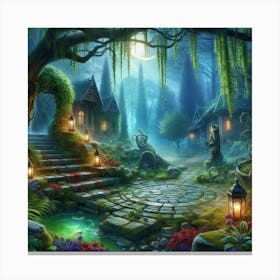 Fairytale Forest Canvas Print