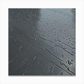 Raindrops On The Floor 2 Canvas Print