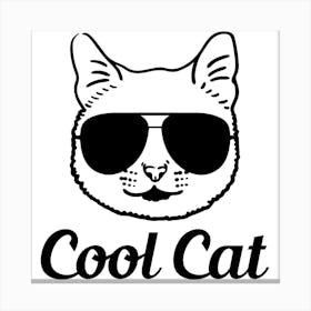 Cool Cat Canvas Print