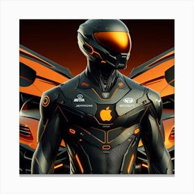 Futuristic Man 228 Canvas Print