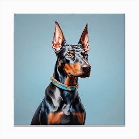 Doberman Pinscher Canvas Print