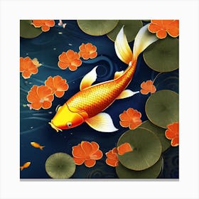 Koi Fish 5 Canvas Print