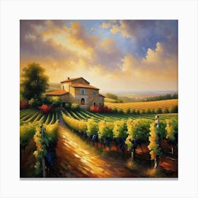 Tuscany 8 Canvas Print