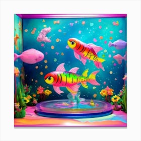 Koi Fish Canvas Print