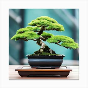 A Bonsai Tree Canvas Print