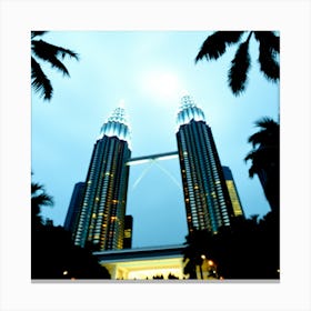 Petronas Twin Towers Canvas Print