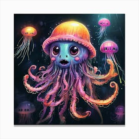 Octopus 75 Canvas Print