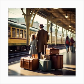 Station Canvas Print