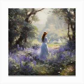 Cozy Canvases: Monet's Garden Serenade Canvas Print