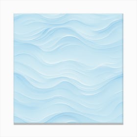 Blue Wavy Background art print Toile