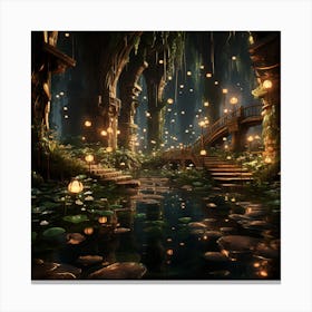 Fairytale Forest Canvas Print