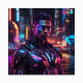 Cyborg Canvas Print