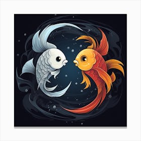 Koi Fish 8 Canvas Print