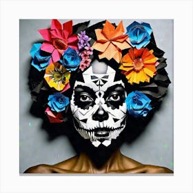 Day Of The Dead 4 Canvas Print