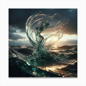 Water Dancer Canvas Print