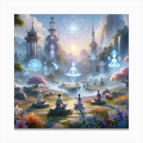 Ommastes Journey Canvas Print