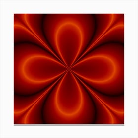 Abstract Background Design Red Canvas Print