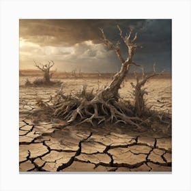 Dry Land 23 Canvas Print