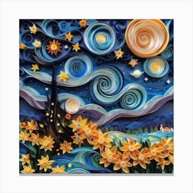 Starry Night Canvas Print