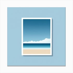 Beach Canvas Print Sky Cloud Canvas Print