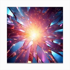 Shattered Glass Canvas Print