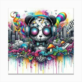 Panda Bear 3 Canvas Print