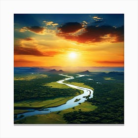 Serengeti Canvas Print