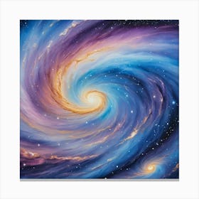 Spiral Galaxy Canvas Print