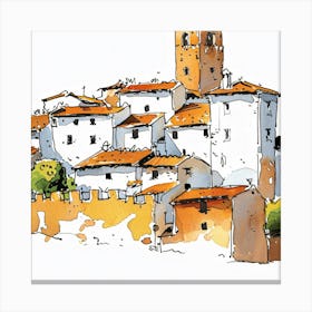 Tuscany 6 Canvas Print