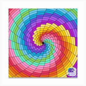 Spiral Art Canvas Print