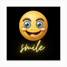 Smile Canvas Print