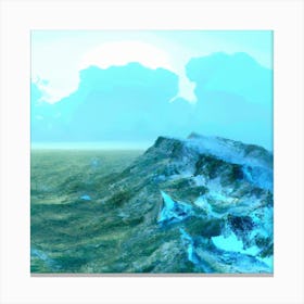 Mountain Landscape - Mountain Stock Videos & Royalty-Free Footage Canvas Print