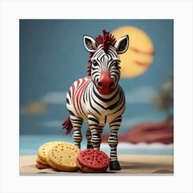 Zebra Canvas Print