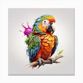 Parrot Canvas Print