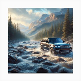 Land Rover Rover Canvas Print