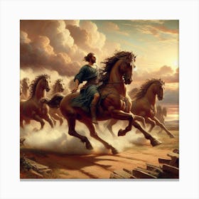 King Of Kings 13 Canvas Print