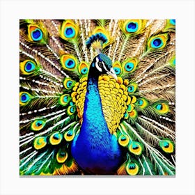 Pride of peacocks 1 Canvas Print