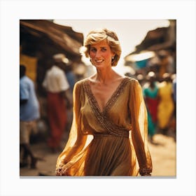 Princess Diana Canvas Print