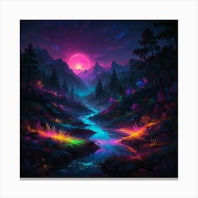 Ethereal Painting Canvas Print